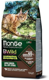 Корм Monge Bwild Large Breed для крупных пород буйвол, картофель, чечевица 1.5 кг