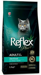 Корм Reflex Plus Sterilised для стерилизованных курица 1.5 кг