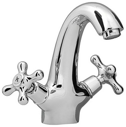 Смеситель для раковины (умывальника) IDDIS Jeals 19004T4C, двухзахватный