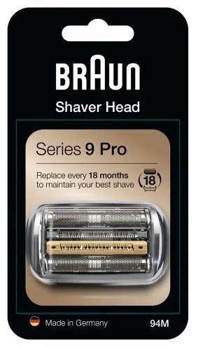 Бритвенная головка Braun 94M серебристая