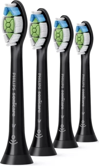 Насадка Philips HX6064/11 стандартная 4шт черная купить,NaN