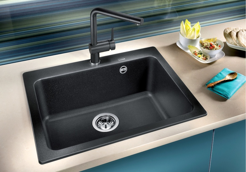 Кухонная мойка Blanco Naya 6 525941 черная купить,NaN