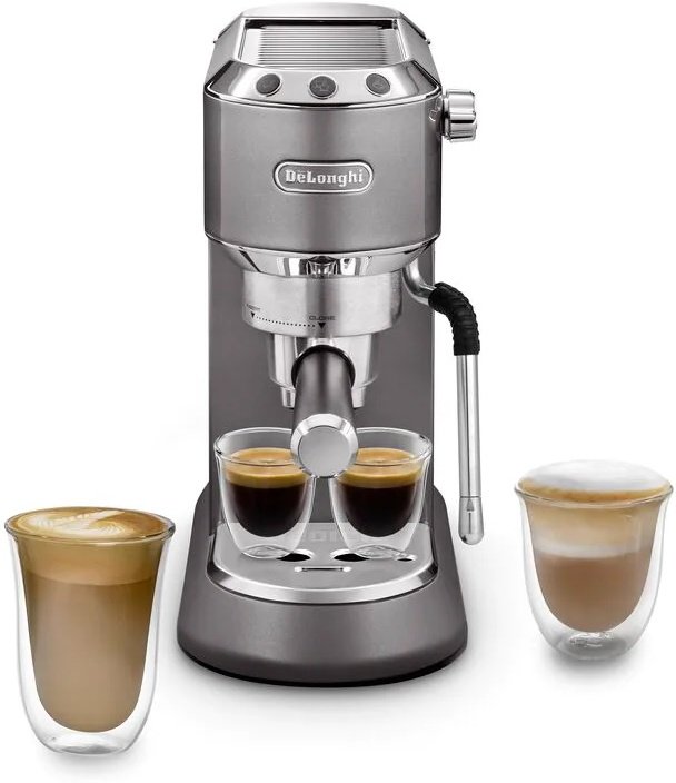 Кофеварка DeLonghi EC885.GY серая