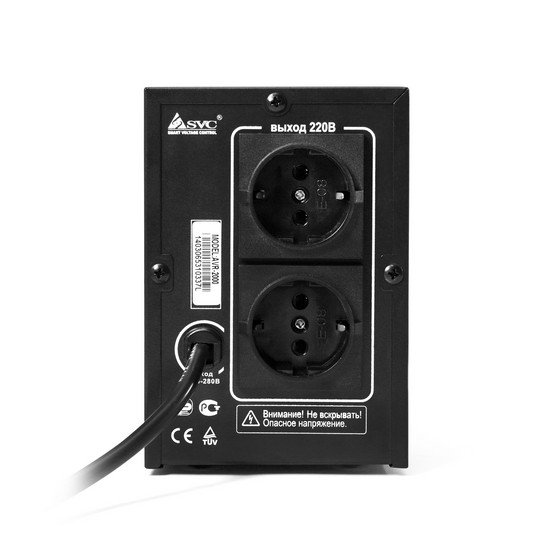 Стабилизатор SVC AVR-2000 черный купить,39533