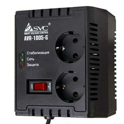 Стабилизатор SVC AVR-1005-G черный