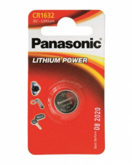 Батарейка дисковая литиевая Panasonic CR-1632/1B купить,NaN