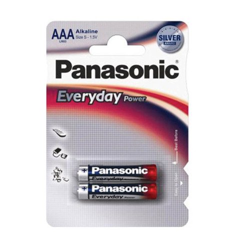 Батарейка щелочная PANASONIC LR03REE/2BP 