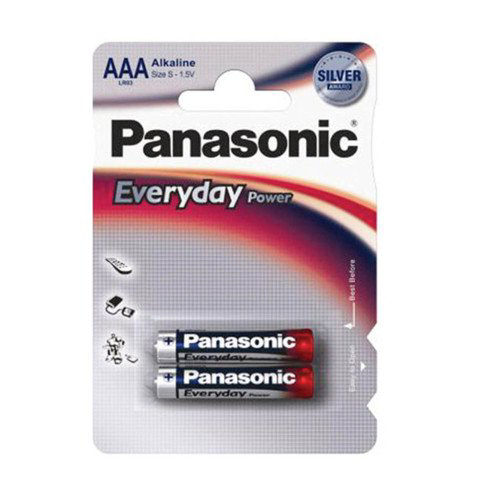 Батарейка щелочная PANASONIC LR03REE/2BP 