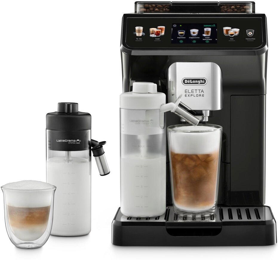 Кофемашина DeLonghi ECAM450.55.G черная