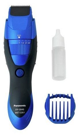 Машинка для стрижки Panasonic ER-GB40A520 синяя