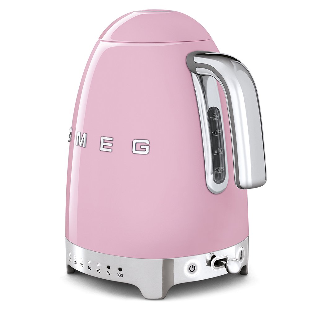 Электрочайник Smeg KLF04PKEU розовый купить,NaN