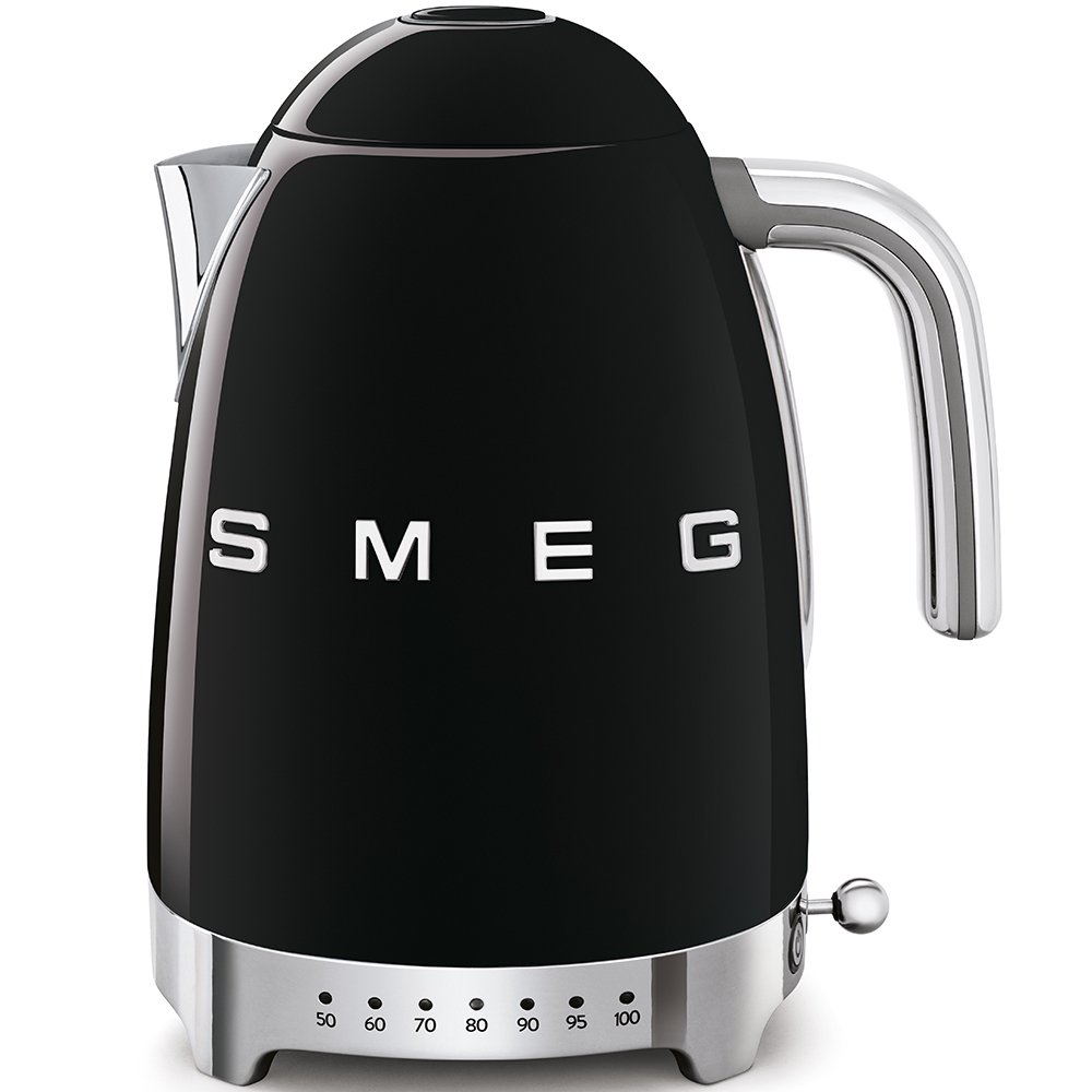 Электрочайник Smeg KLF04BLEU 1,7л черный