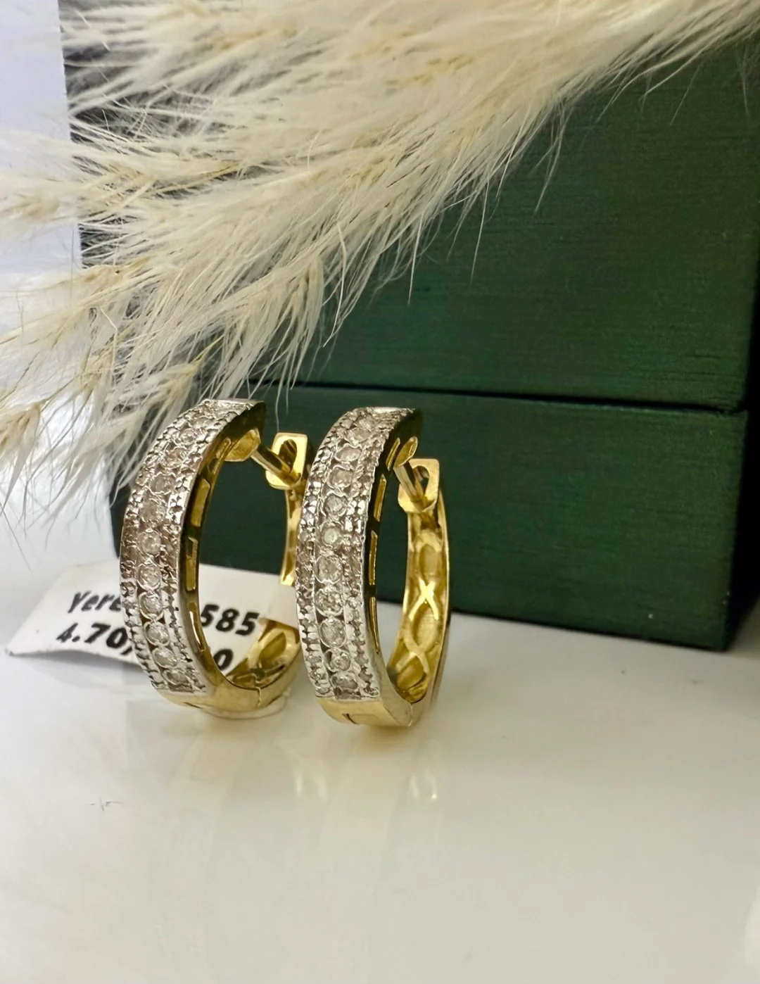Серьги Luxrai желтое золото, бриллиант 585 купить,NaN