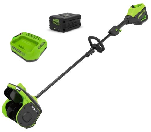 Лопата Greenworks GD60SS2K5 172.6 см купить,NaN