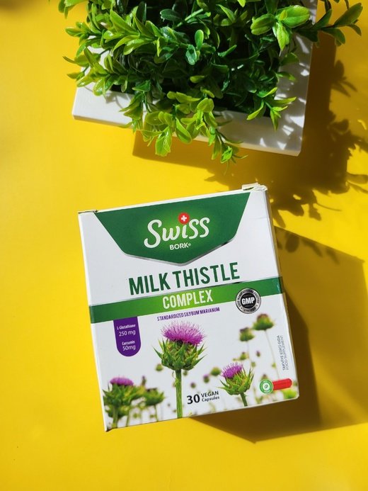 Swiss Bork Milk Thistle complex капсулы 30 шт