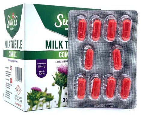 Swiss Bork Milk Thistle complex капсулы 30 шт