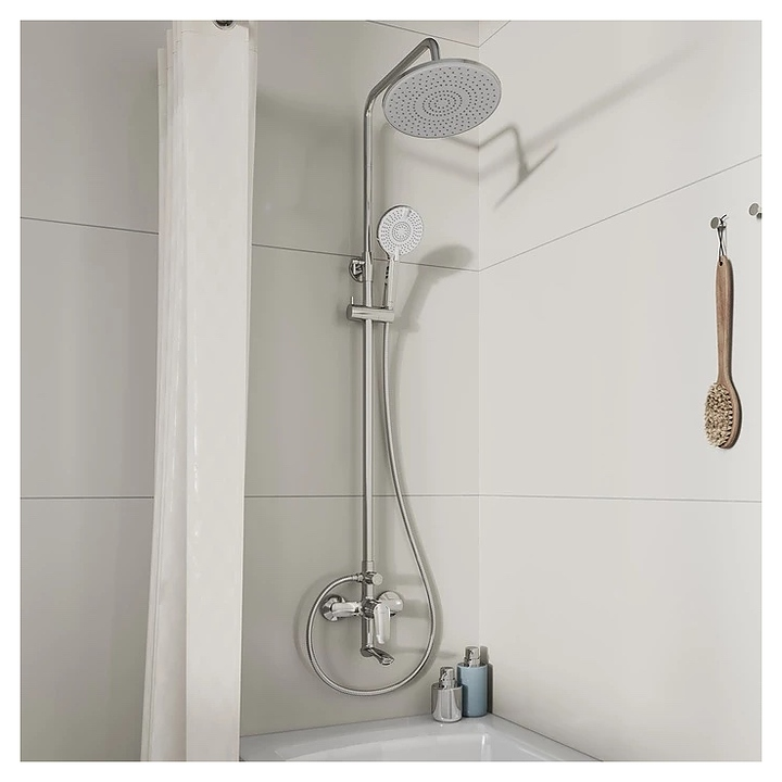 Душевой гарнитур Milardo Rora RORSB4FM06 хром