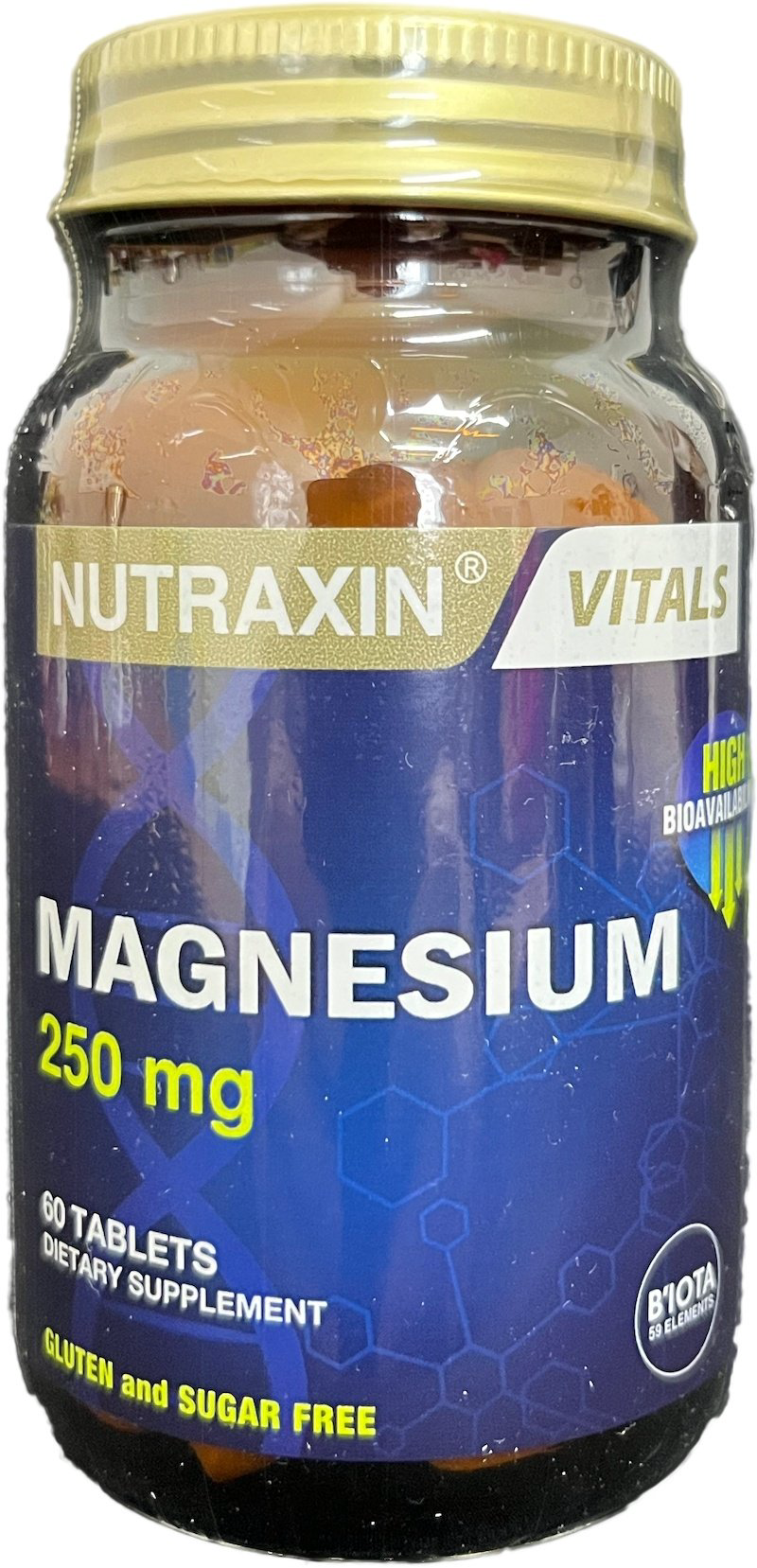 NUTRAXIN Magnesium 250 мг таблетки 60 шт купить,NaN