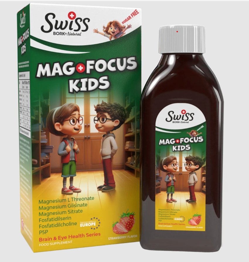 Swiss Bork SWISS Bork Natural MAG Focus KIDS 150 ml сироп 150 купить,NaN