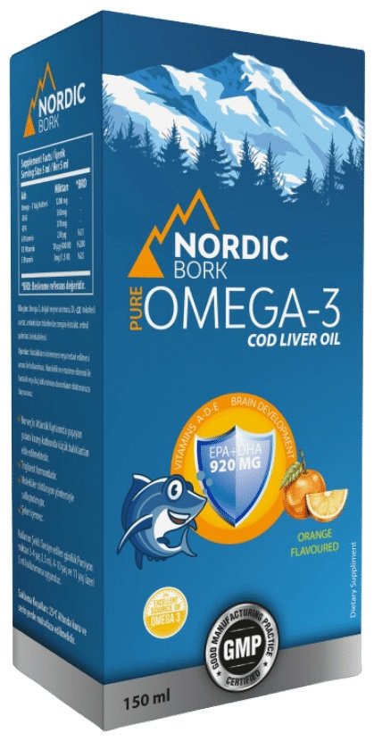 Swiss Bork Nordic bork Omega 3 (Омега 3) сироп 150 купить,NaN