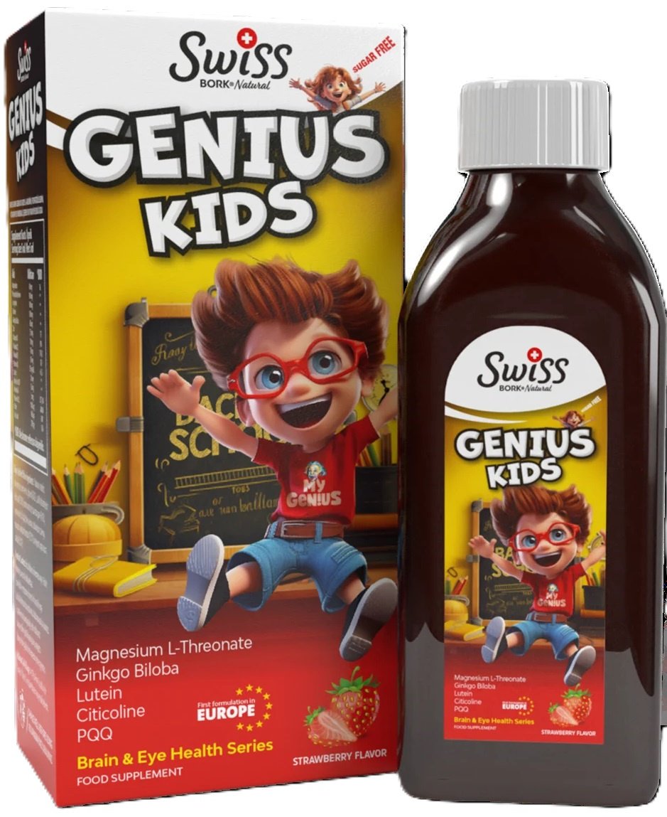 Swiss Bork Swiss Bork Naturals GENIUS Kids сироп 150 купить,NaN