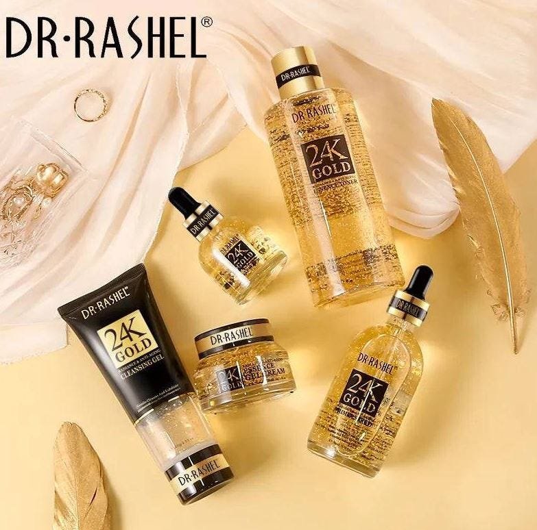 Dr. Rashel 24K Gold Radiance Anti-Age набор по уходу за лицом для женщин