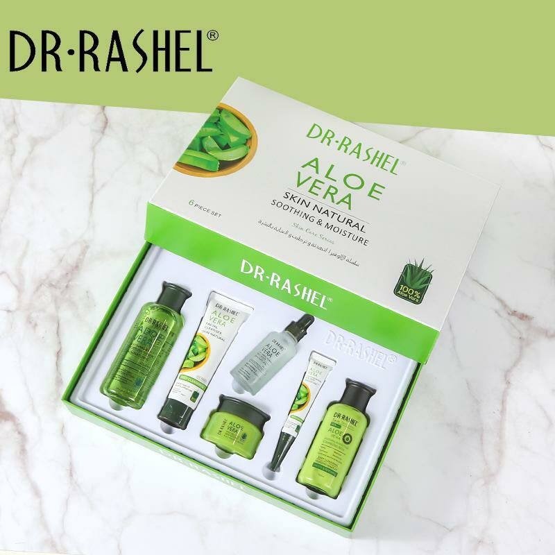 Dr. Rashel Aloe Vera Skin Natural Soothing Moisture набор по уходу за лицом для женщин
