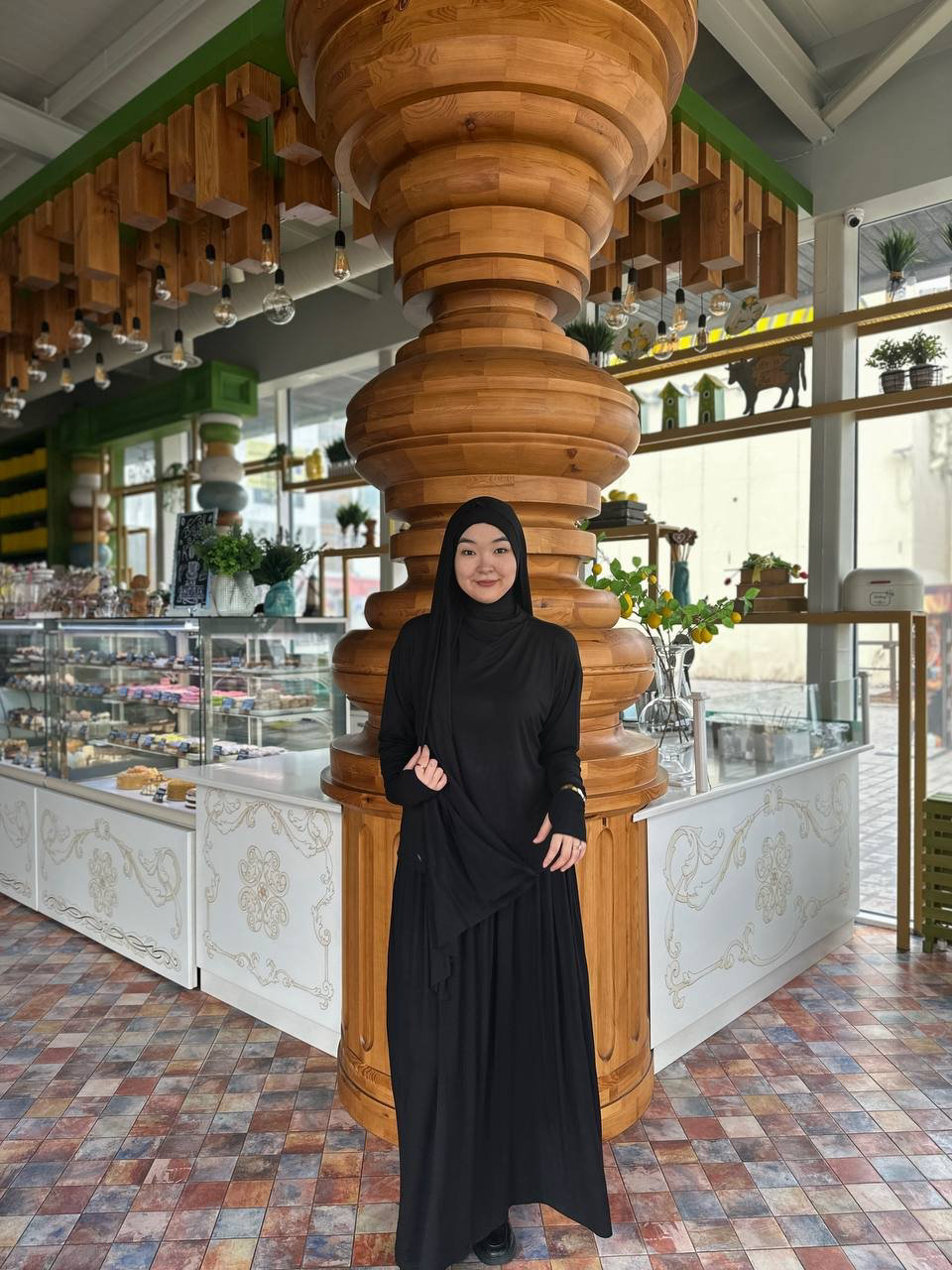 Костюм повседневный Hidjab style черный купить,NaN