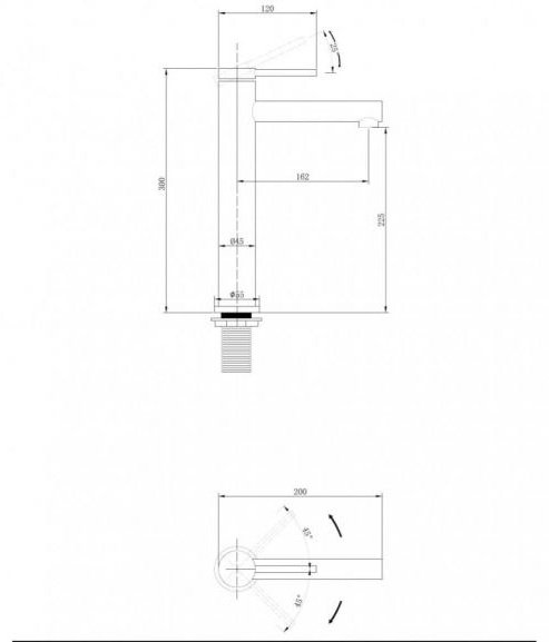 Смеситель для раковины (умывальника) Abber AF8811G цвет золотой, однозахватный - ForteMarket Смеситель для раковины (умывальника) Abber AF8811G цвет золотой, однозахватный купить,153890