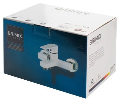 Смеситель для ванны BRIMIX 557, ABS пластик, цвет белый купить,30700