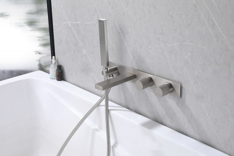 Смеситель для ванны Abber Rund AF8730SP, латунь, цвет хром купить,425800