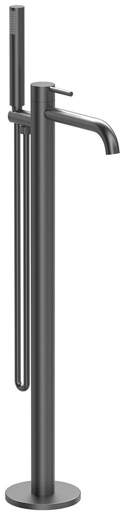Смеситель для ванны Vincea VTF-1DGM, латунь, цвет стальной купить,592600