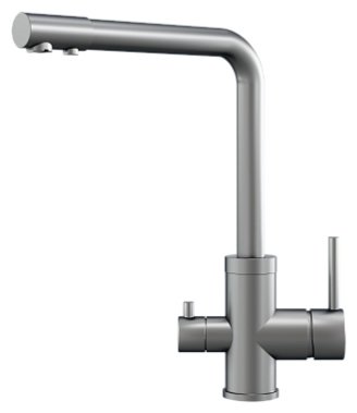 Смеситель для кухни GRANULA 5015, нержавеющая сталь, цвет хром купить,244400