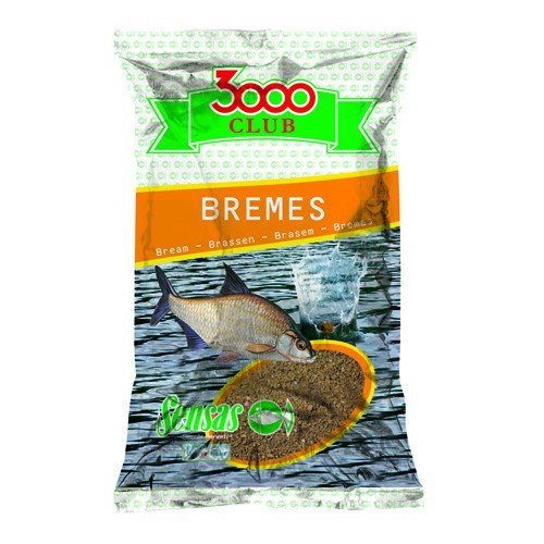 Прикормка Sensas 3000 Club Bremes 1000гр купить,NaN