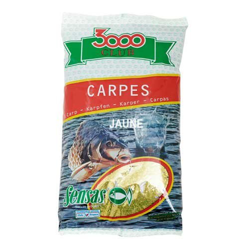 Прикормка Sensas 3000 Club Carp Jaune 1000гр купить,NaN