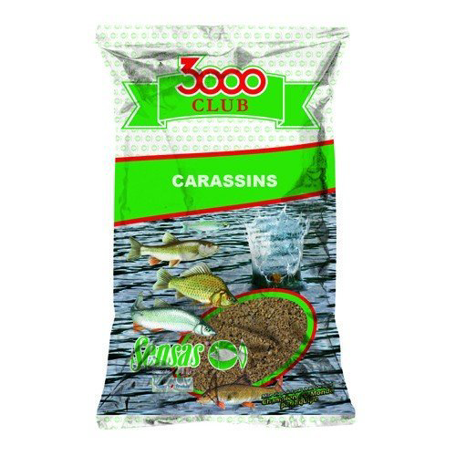 Прикормка Sensas 3000 Club Carassin 1000гр купить,NaN