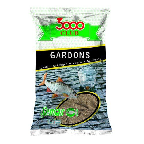 Прикормка Sensas 3000 Club Gardons 1000гр купить,NaN