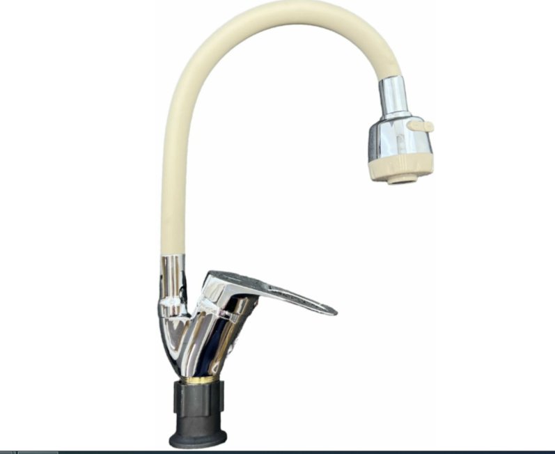 Смеситель с гибким изливом Rainsberg R3193FE-6., силумин, цвет бежевый, хром - ForteMarket Смеситель с гибким изливом Rainsberg R3193FE-6., силумин, цвет бежевый, хром купить,30400