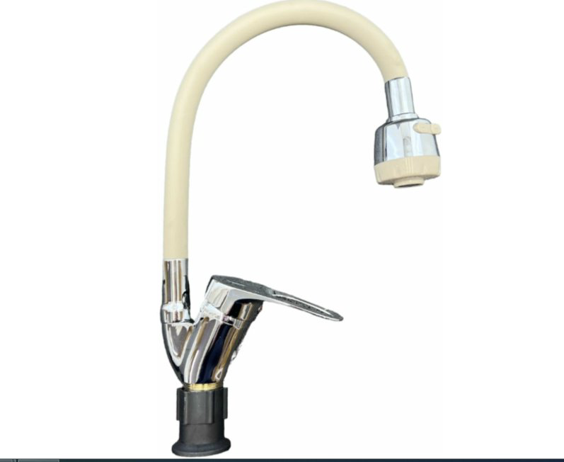 Смеситель с гибким изливом Rainsberg R3193FE-6., силумин, цвет бежевый, хром - ForteMarket Смеситель с гибким изливом Rainsberg R3193FE-6., силумин, цвет бежевый, хром купить,30400