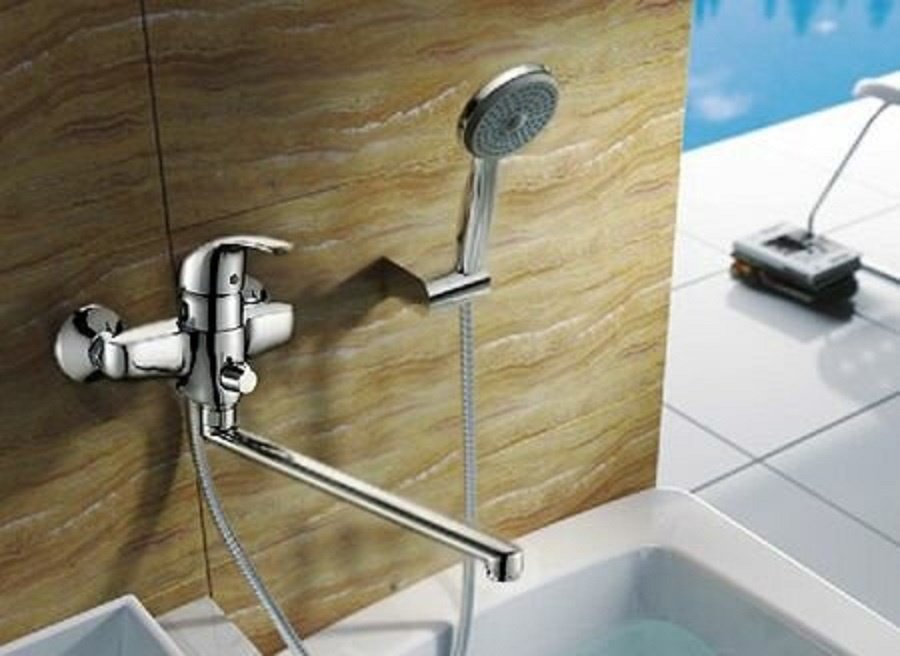 Смеситель для ванны Potato P2207, латунь, цвет хром купить,50900