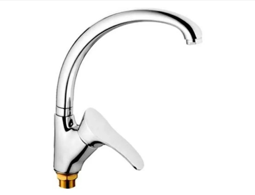 Смеситель для кухни Rainsberg R0113F, силумин, цвет хром купить,30800