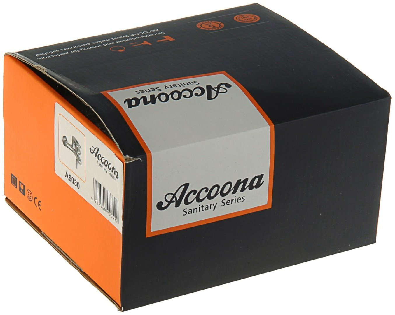 Смеситель для ванны Accoona A6030, латунь, цвет хром купить,NaN