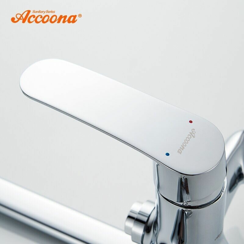 Смеситель для ванны Accoona A76117, латунь, цвет хром купить,NaN