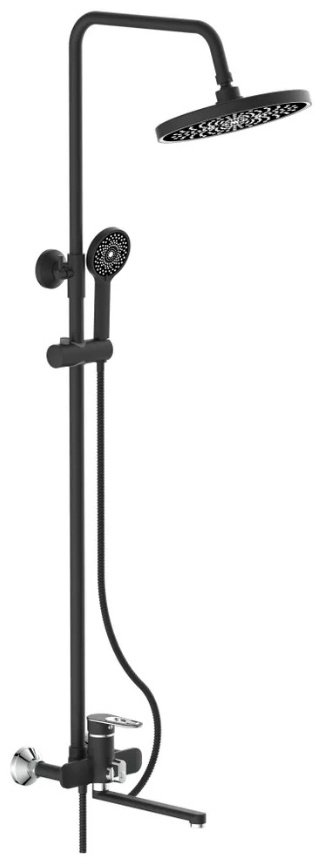 Комплект смесителей Potato P35274-6 P10118-6, ЦАМ, цвет черный купить,97000