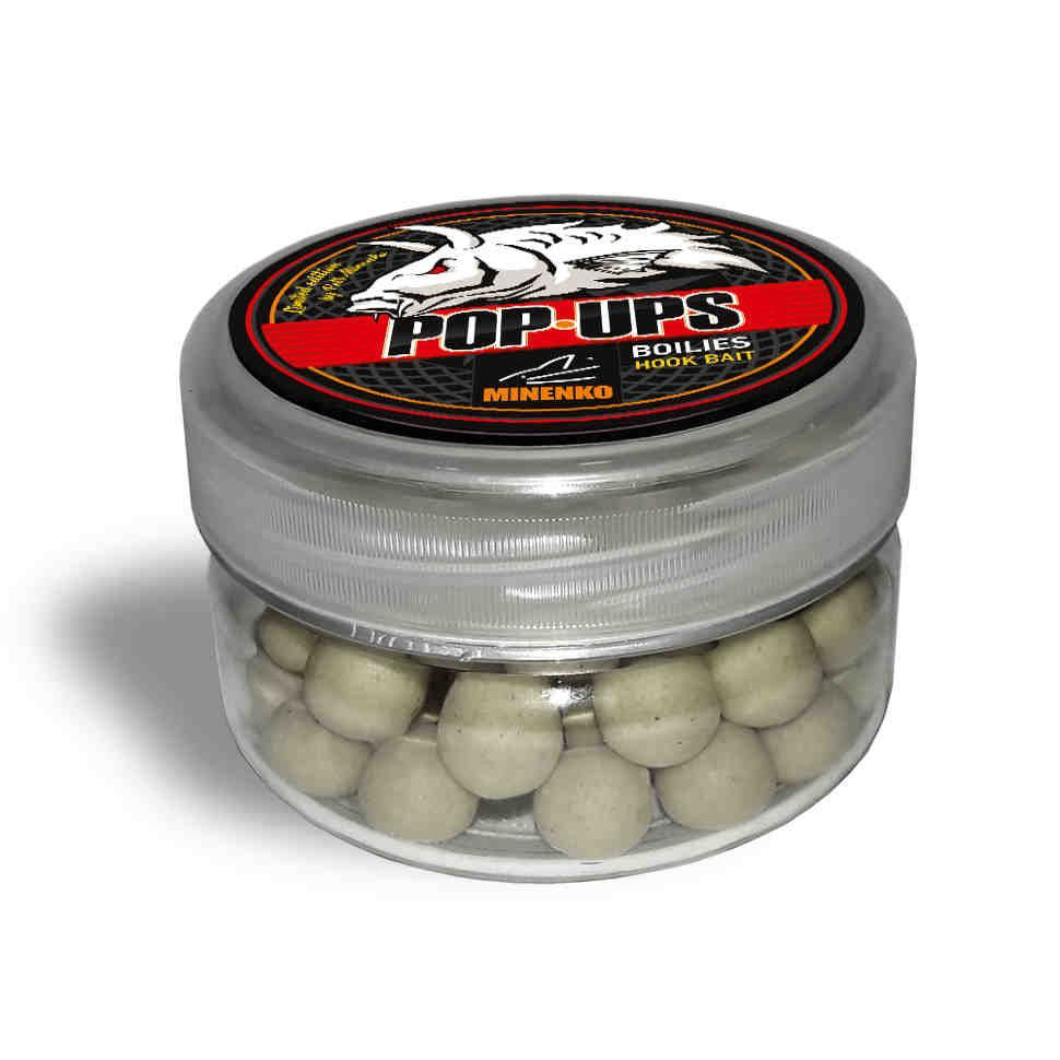 Бойлы Minenko White Flavor Pop-Up 5527 10 мм 60 гр купить,3500