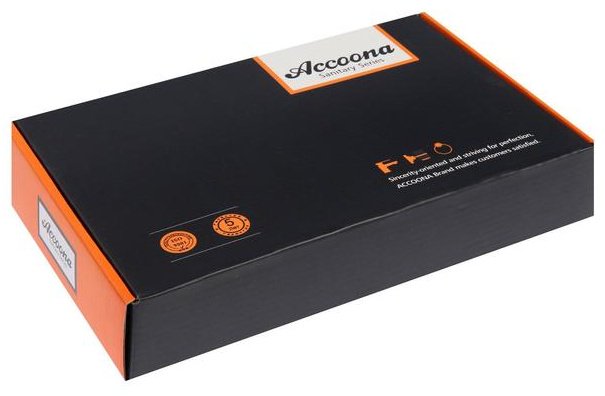 Смеситель с гибким изливом Accoona A4844T, латунь, цвет серый, хром купить,NaN