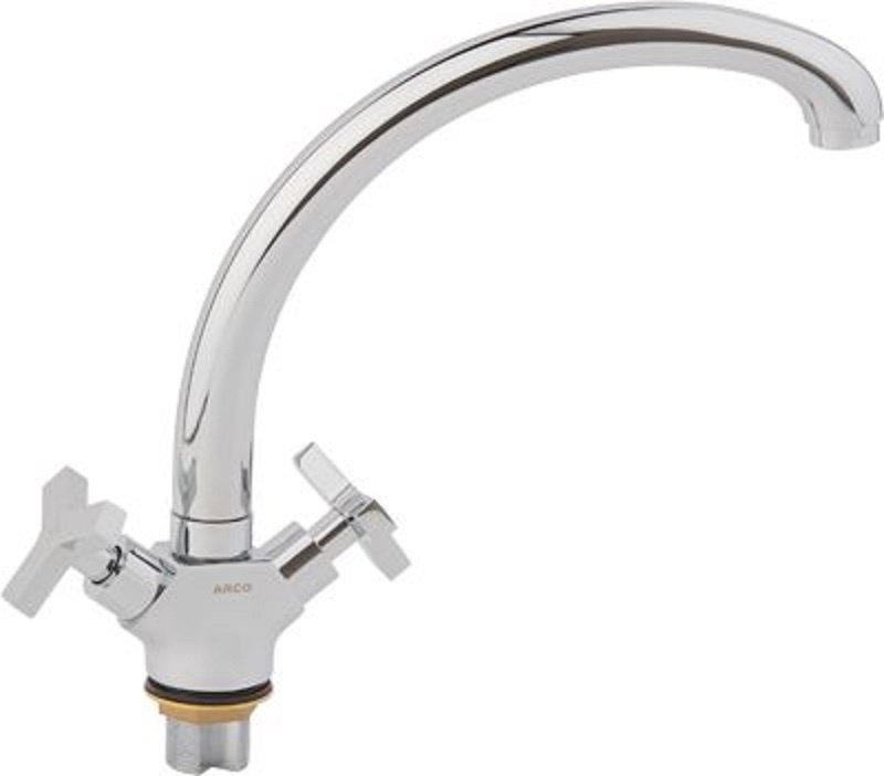 Смеситель для кухни (мойки) ARCO А4518(1), двухзахватный купить,21750