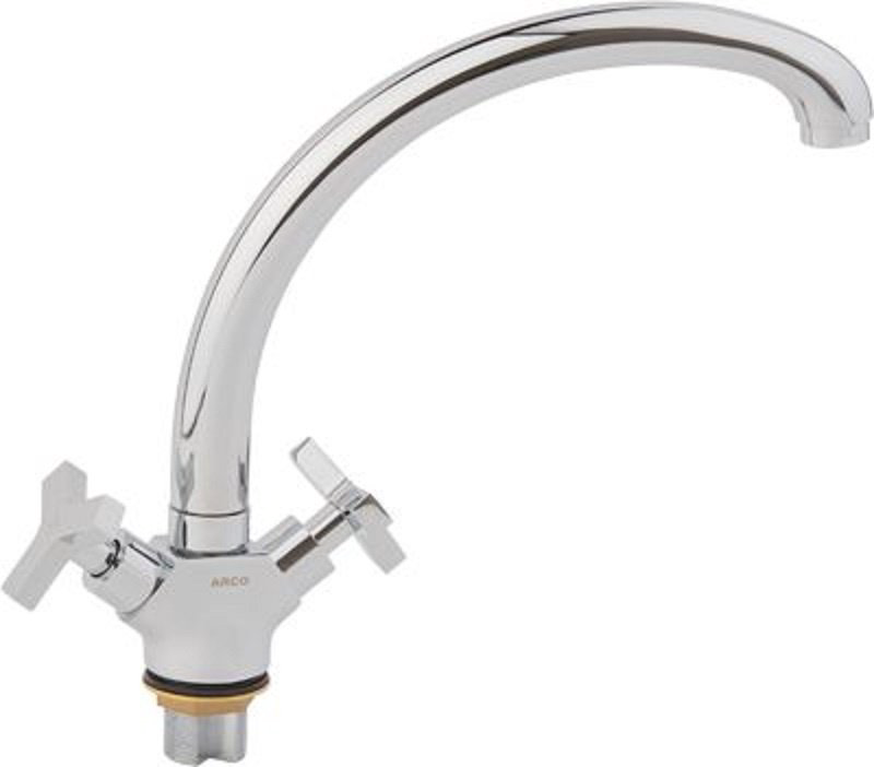 Смеситель для кухни (мойки) ARCO А4518(1), двухзахватный купить,21750