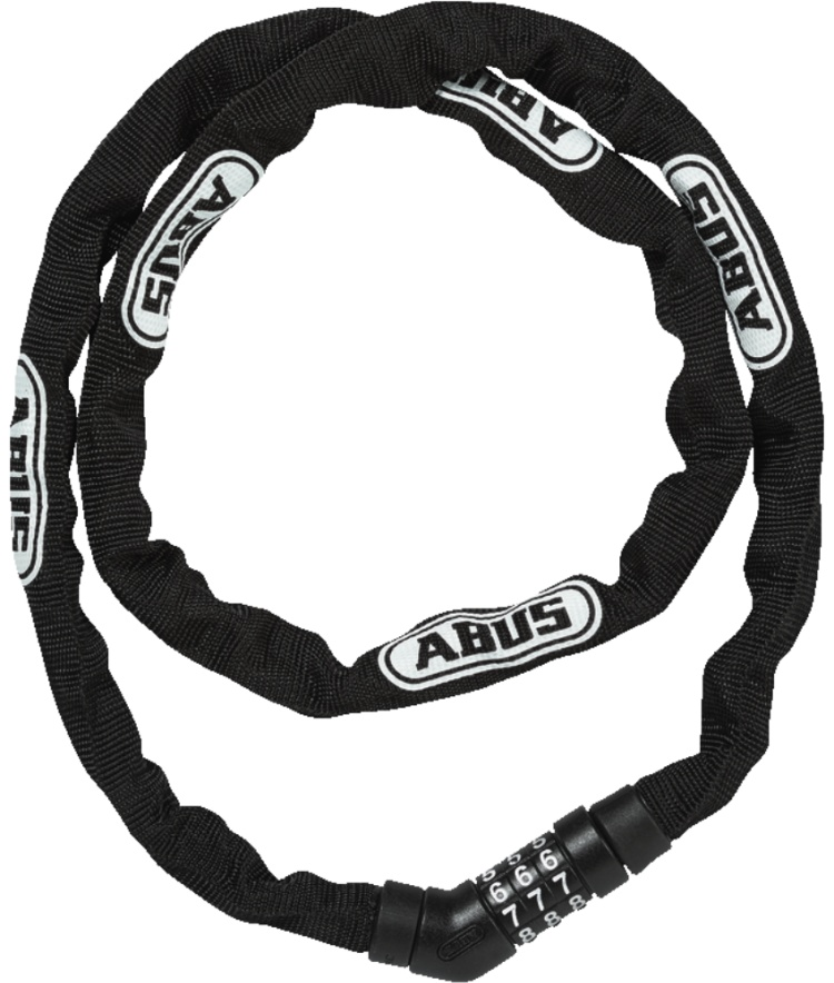 Замок Abus Steel‑O‑Chain 4804C 72482 110cm x 4mm Black купить,NaN