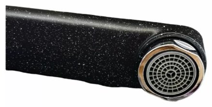 Смеситель для кухни Rainsberg R5043KF-1, силумин, цвет черный купить,30500